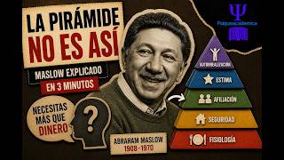 La pirámide de Maslow es un MITO (y nadie te lo explicó)