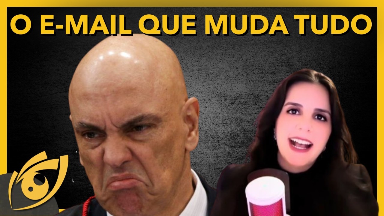 O maior PESADELO de ALEXANDRE DE MORAES chegou via E-MAIL