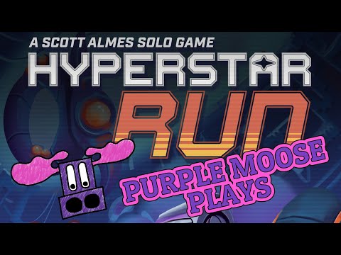 Purple Moose Plays...Hyperstar Run - Kickstarter preview
