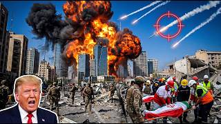2 hours ago! Total destruction Iran wiped out in an instant—the Tehran gripped by panic!