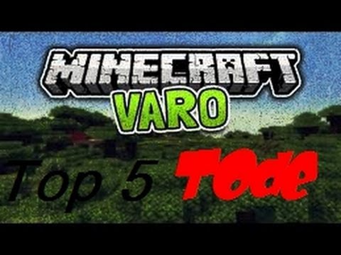 Minecraft Varo Top 5 Tode