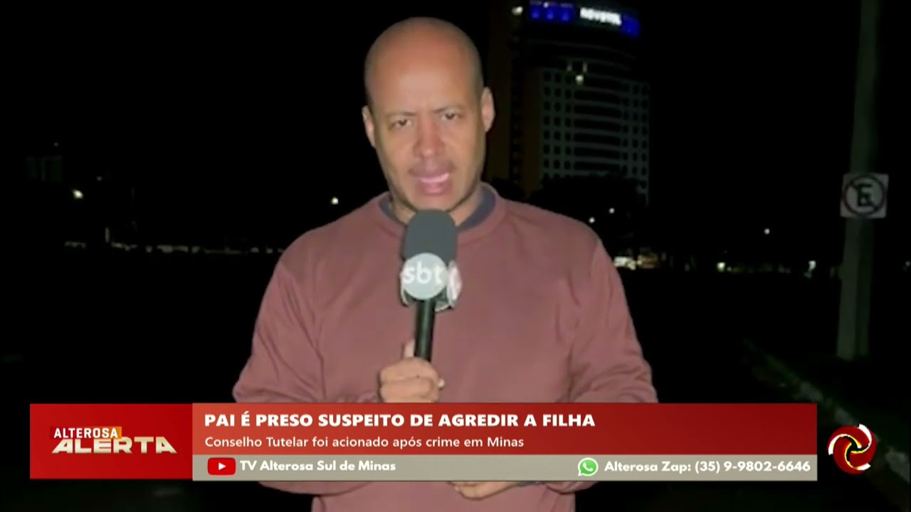 Pai é suspeito de agredir a filha em Minas Gerais
