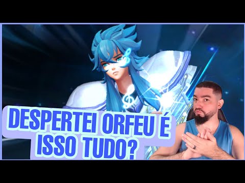 Orfeu de Lira Despertado na Conta. Todos Temos que Ter na Conta - Saint Seiya Awakening