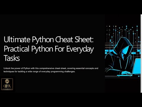 Ultimate Python Cheat Sheet