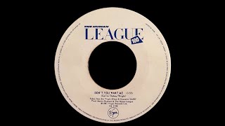 The Human League ~ Don&#39;t You Want Me 1981 New Wave Xtension