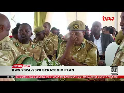 KWS has launched it's  2024-2028 5 year strategic plan