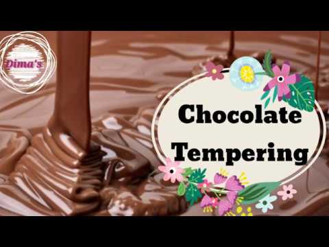Temper and Melt chocolate compound with or without microwave ( chocolate ko kese pighlaye )