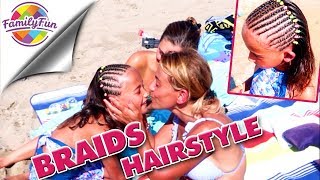 African HAIR BRAIDINGS für MILEY - New look am Strand - Family Fun