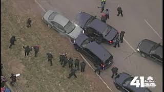 Full video: Police chase down Chiefs Kingdom Champions Parade route