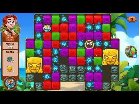 Lost Island Blast Adventure Level 638 - No Boosters