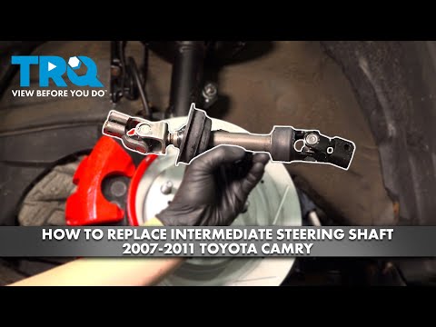 How to Replace Intermediate Steering Shaft 2007-2011 Toyota Camry