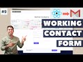 React Working Contact Form For Free React Multi Page Website In Hindi 9