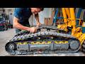 Man Builds Miniature RC Excavator Using Only PVC By VangHa