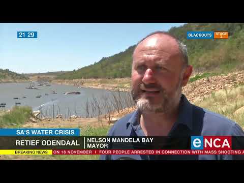 SA's Water Crisis Onus also on NMB residents to save water