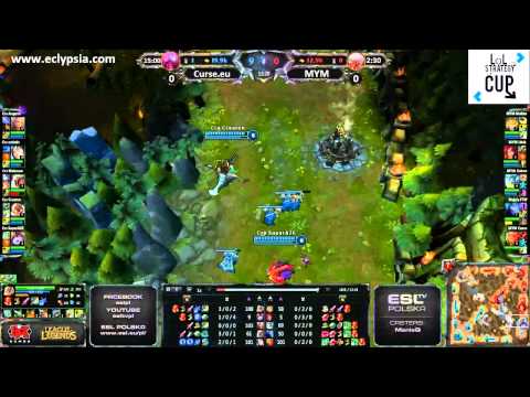 LoL Strategy Cup - Curse.eu vs MYM part 2