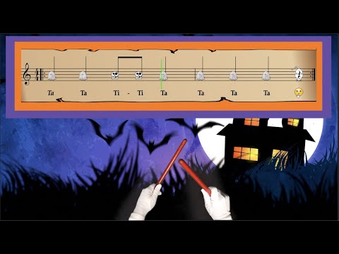 Halloween Rhythm Stick Parade and Play-Along