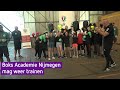 Eindelijk bokstraining in Nijmegen: 'We mogen weer, superleuk'