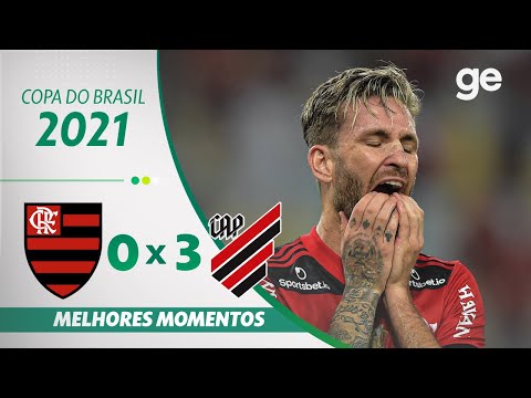 Gols e lances de Flamengo x Athletico Paranaense