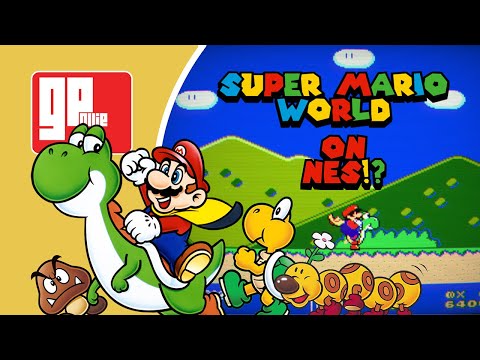 The visually STUNNING Super Mario World NES port - Review