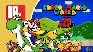 The visually STUNNING Super Mario World NES port - Review