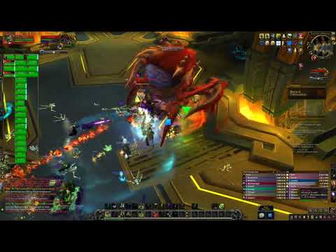 WoW Battle for Azeroth Beta - Uldir Zek'voz LFR Vengeance DH PoV