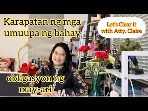 , title : 'Karapatan ng Umuupa ng Bahay. Obligasyon ng May-ari?#AskAttyClaire