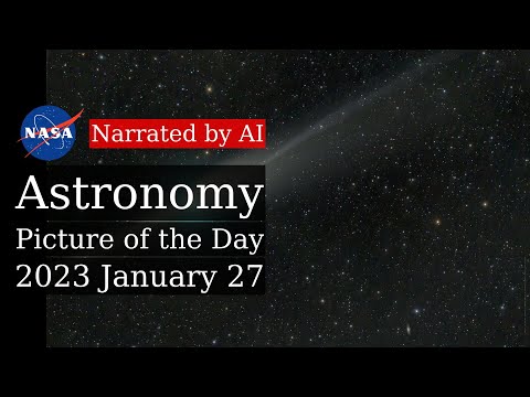 APOD: 2023-01-27 - Comet ZTF: Orbital Plane Crossing (Narrated by Brian)