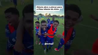 Otávio abre o placar para o Piauí diante do Altos pela rodada 7 do Brasileirão série D