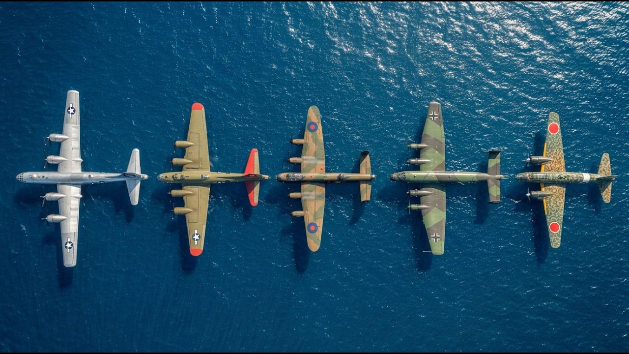 Every WW2 Bomber Aircraft Ranked — WORST to BEST