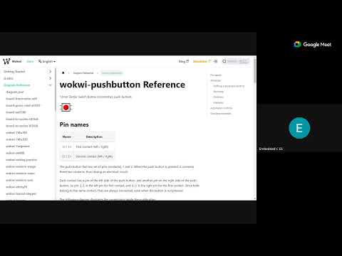Embedded C - Programming Session 1