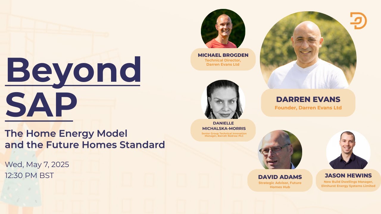 Beyond SAP – The Home Energy Model and the Future Homes Standard