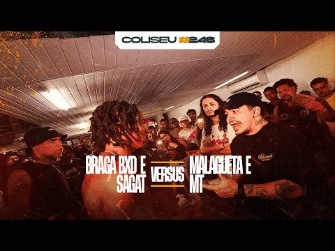 (LOTS OF RHYMES!!🔥🔥🔥) BRAGA BXD AND SAGAT VS MALAGUETA AND MT - FINAL - BATTLE OF THE COLISEUM - ...