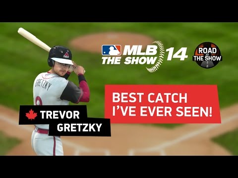 BEST CATCH I'VE EVER SEEN! - MLB 14 The Show PS4 - ep. 8