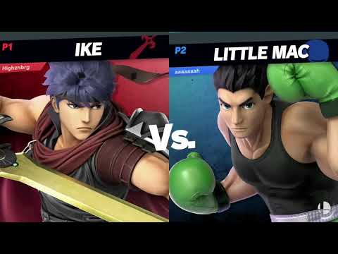 Fundies 101 #16 WQ - Highznbrg (Ike) vs aaaaaaah (Little Mac)