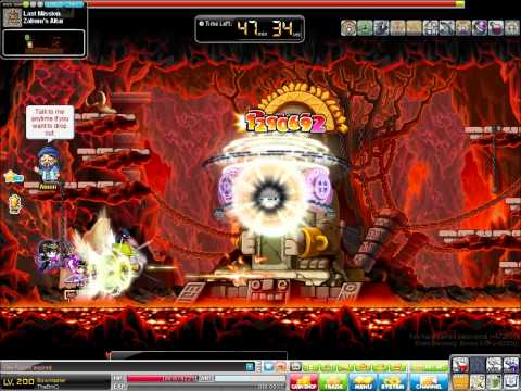 Maplestory GMS Nova Bowmaster Zakum Solo