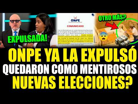 SE DELATARON! JNE desmiente a ONPE y expulsan a funcionaria que mintió a nivel nacional