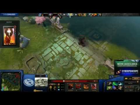 Arteezy calls a rampage.