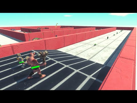 Impossible Maze - Hammer Team ARBS | Animal Revolt Battle Simulator