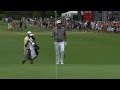 Jason Dufner Kicks In A 33 Foot Chip Shot For Birdie At Crowne Plaza