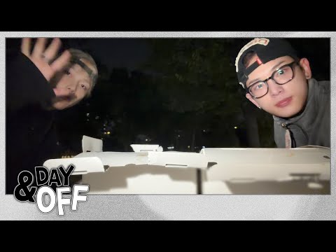 [&DAY OFF] 하루아 브이로그 with 니콜라스🐱 | 하루라스의 한강 산책🌉 | 빠질 수 없는 먹방까지🍗🍜 | &TEAM