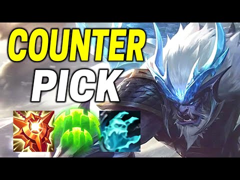 TRUNDLE SUPPORT IS THE ULTIMATE TANK COUNTER PICK - League of Legends