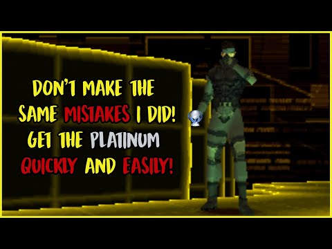 METAL GEAR SOLID MASTER COLLECTION PLATINUM TROPHY TIPS!