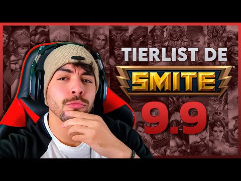 TIER LIST DE TODOS OS GODS DO PATCH 9.9 - ⚡ Smite BR