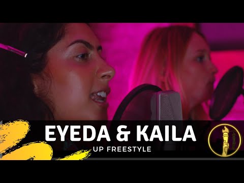 Eyeda Sophia & Kaila Mullady | Up Freestyle | Live In Studio Performance | American Beatbox