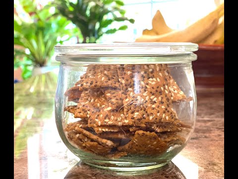 Delicious and Easy Sourdough Crackers Made from Discarded Sourdough Starter