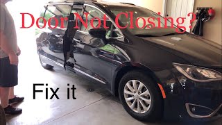 2017+ Chrysler Pacifica Power Sliding Door Fix 1 of 3.