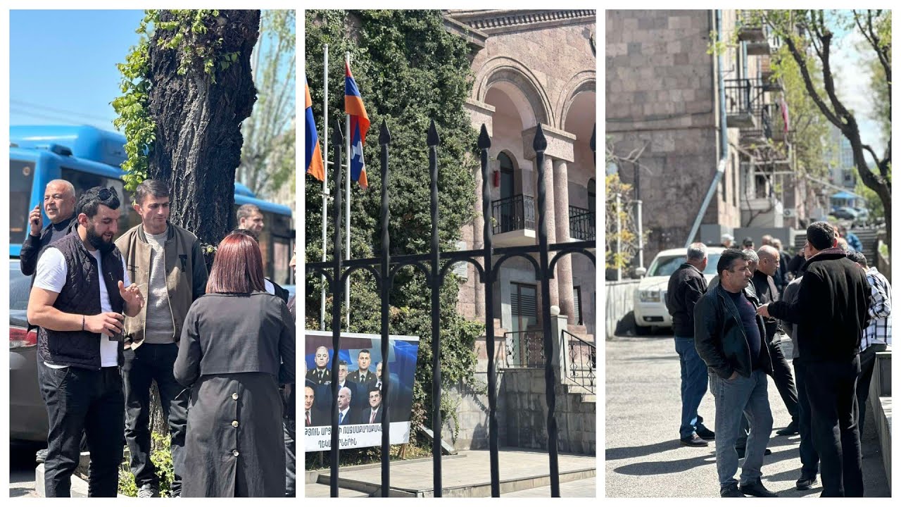 #Ուղիղ. Լարված իրավիճակ՝ Արցախի ներկայացուցչության մոտ