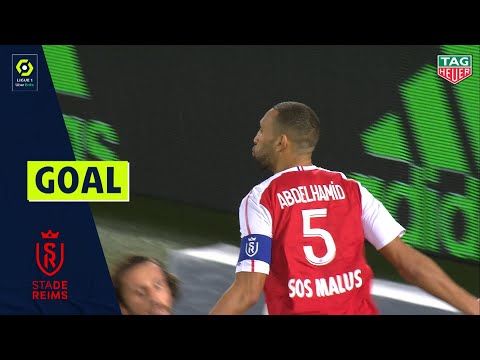 Goal Yunis ABDELHAMID (15' - STADE DE REIMS) FC GIRONDINS DE BORDEAUX - STADE DE REIMS (1-3) 20/21