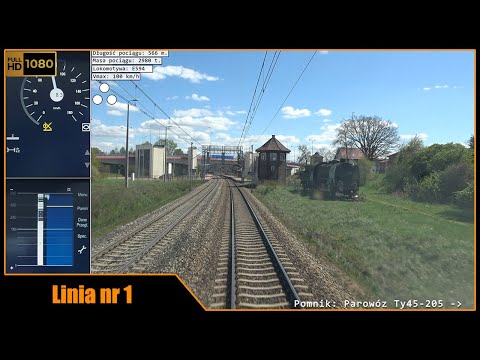 |FHD| Cabview lk 9: Działdowo - Mława