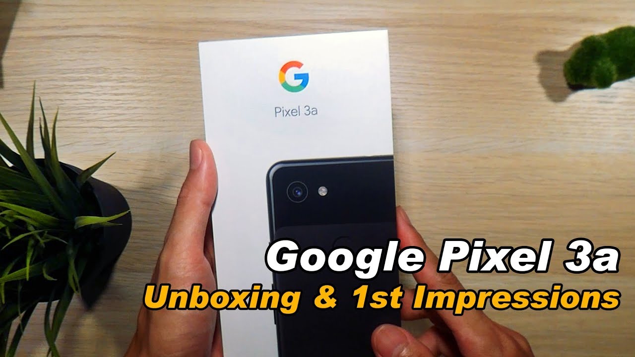 What's in the box? Google Pixel 3a Unboxing